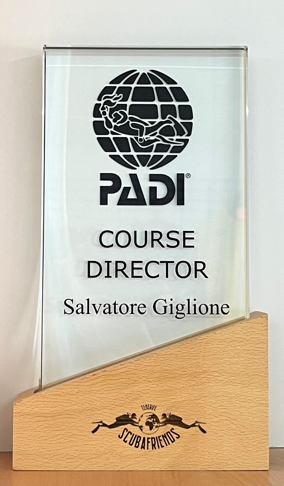 Course director PADI IDC Tenerife